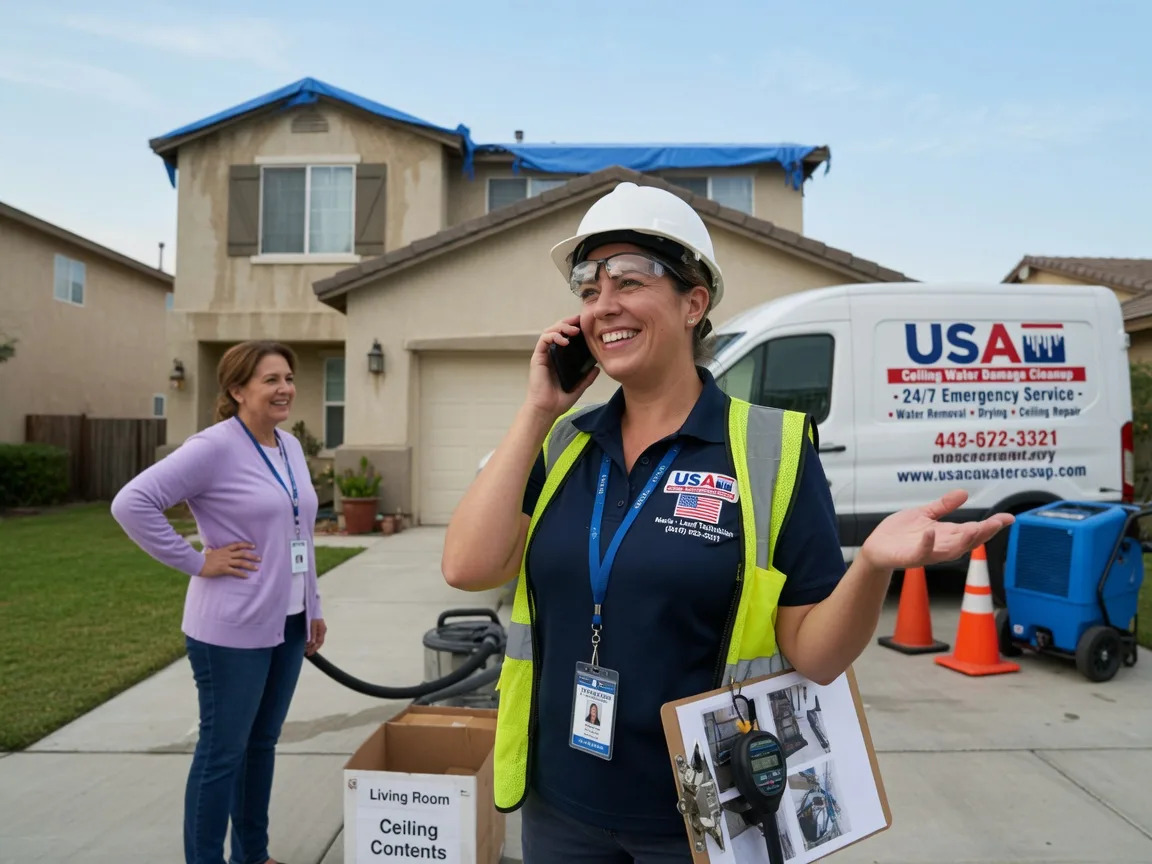 Ceiling Water Damage Restoration Donahue, IA FAQs