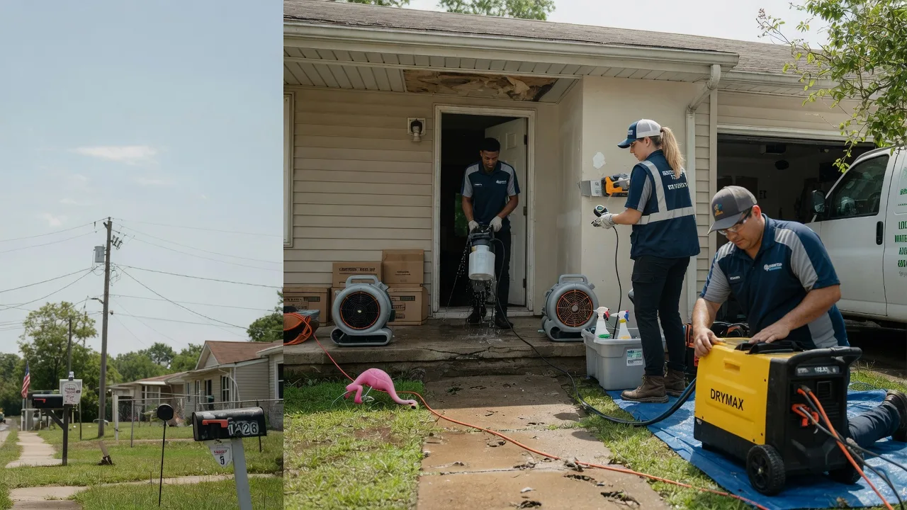 Storm Damage Water Removal in Donahue, IA near me